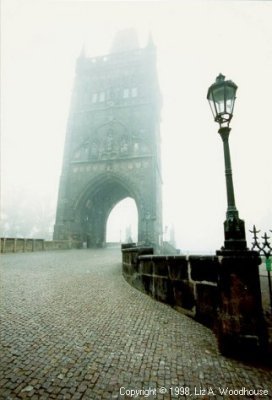 St. Charles Bridge in the early morning