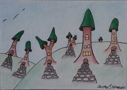 Tree-Shroom Houses